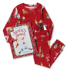 Books to Bed Santa's Beard Book & PJ Set