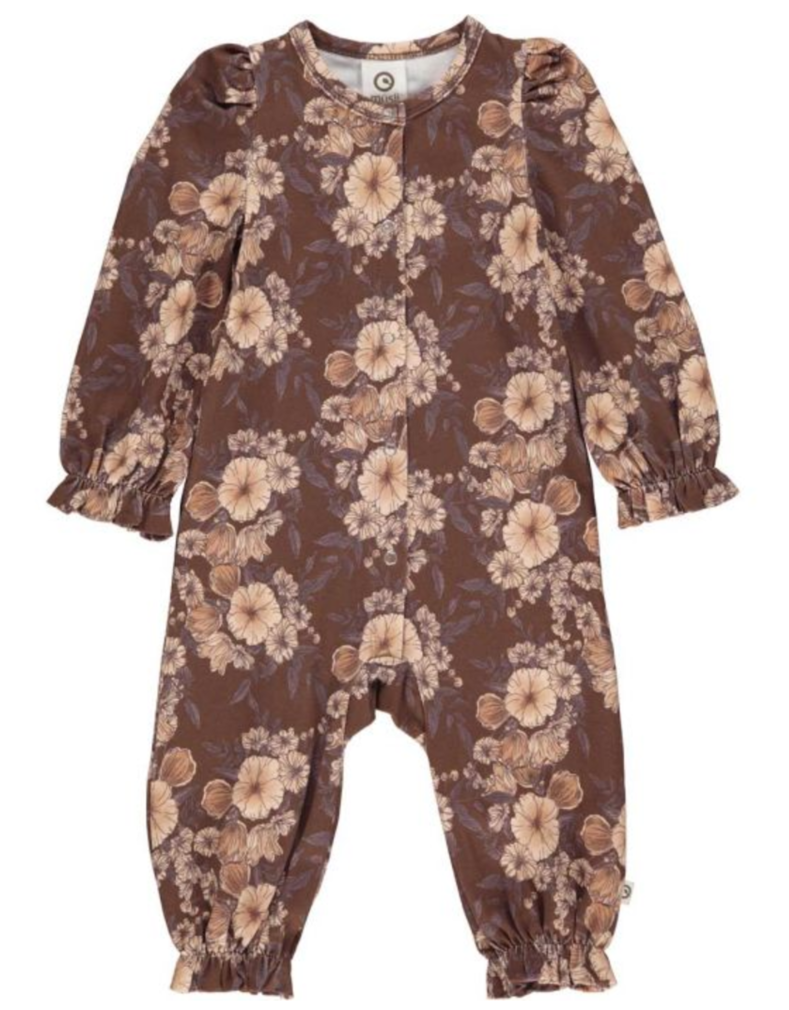 Green Cotton Acorn Jumpsuit