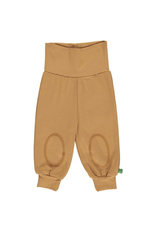 Green Cotton Alfa Baby Pants in Biscuit