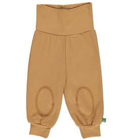 Green Cotton Alfa Baby Pants in Biscuit