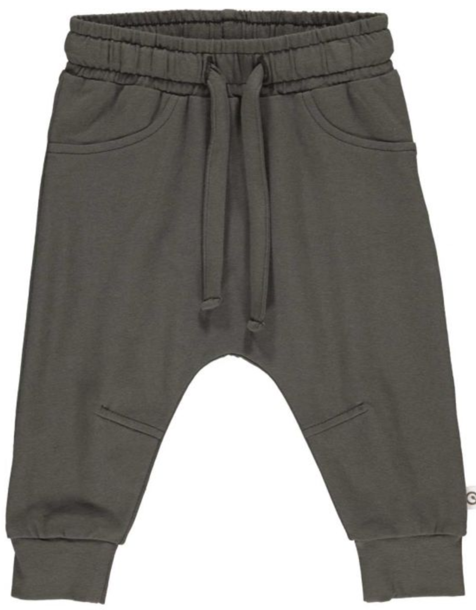 Green Cotton Deep Green Cozy Me Dart Pants