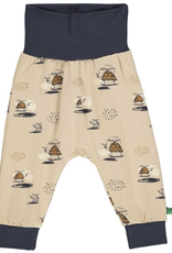 Green Cotton Helicopter Baby Pants