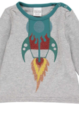 Green Cotton Hello Rocket Long Sleeve
