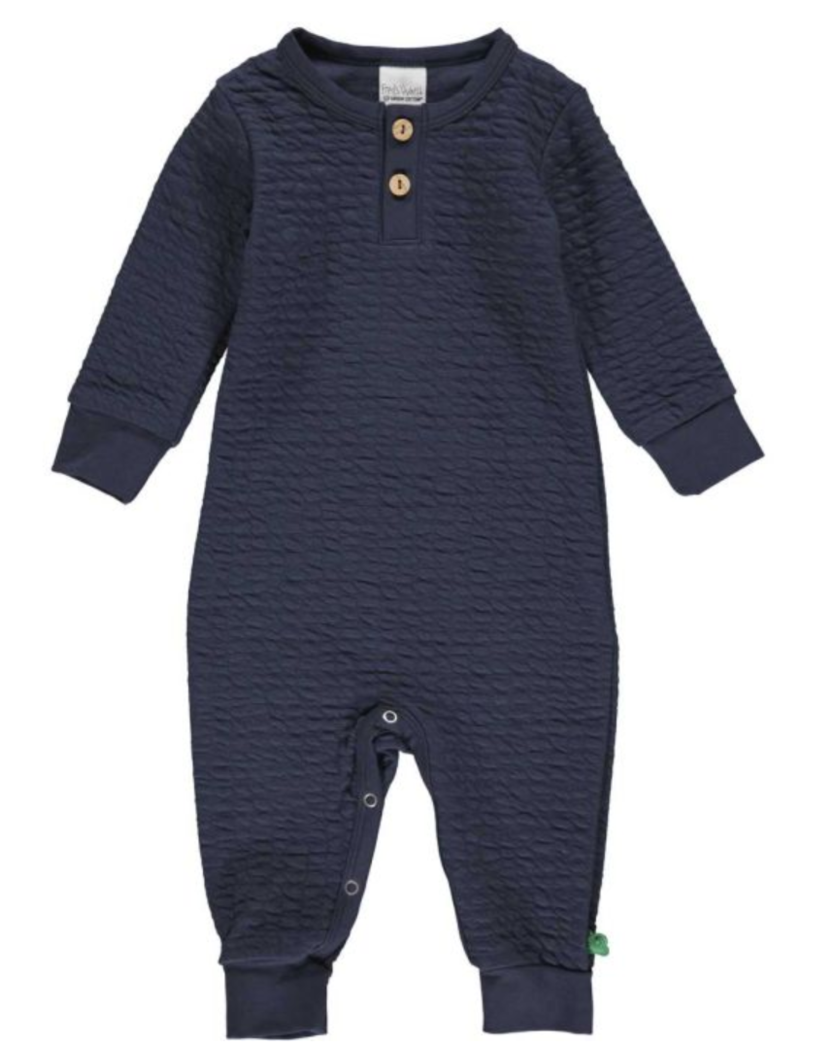 Green Cotton Night Blue Jumpsuit