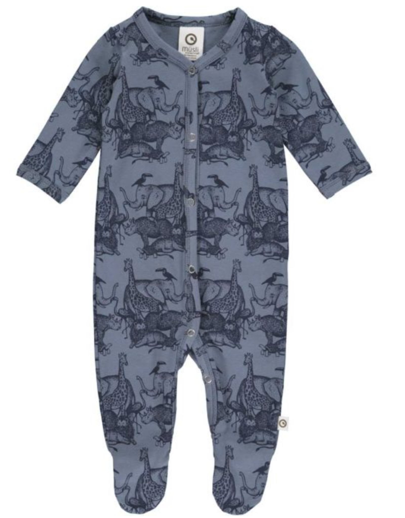 Green Cotton Savannah Footie