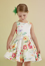 Abel & Lula Peony Mikado Dress