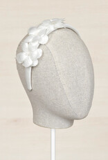 Abel & Lula White Flower Headband