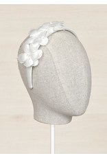 Abel & Lula White Flower Headband