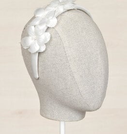 Abel & Lula White Flower Headband