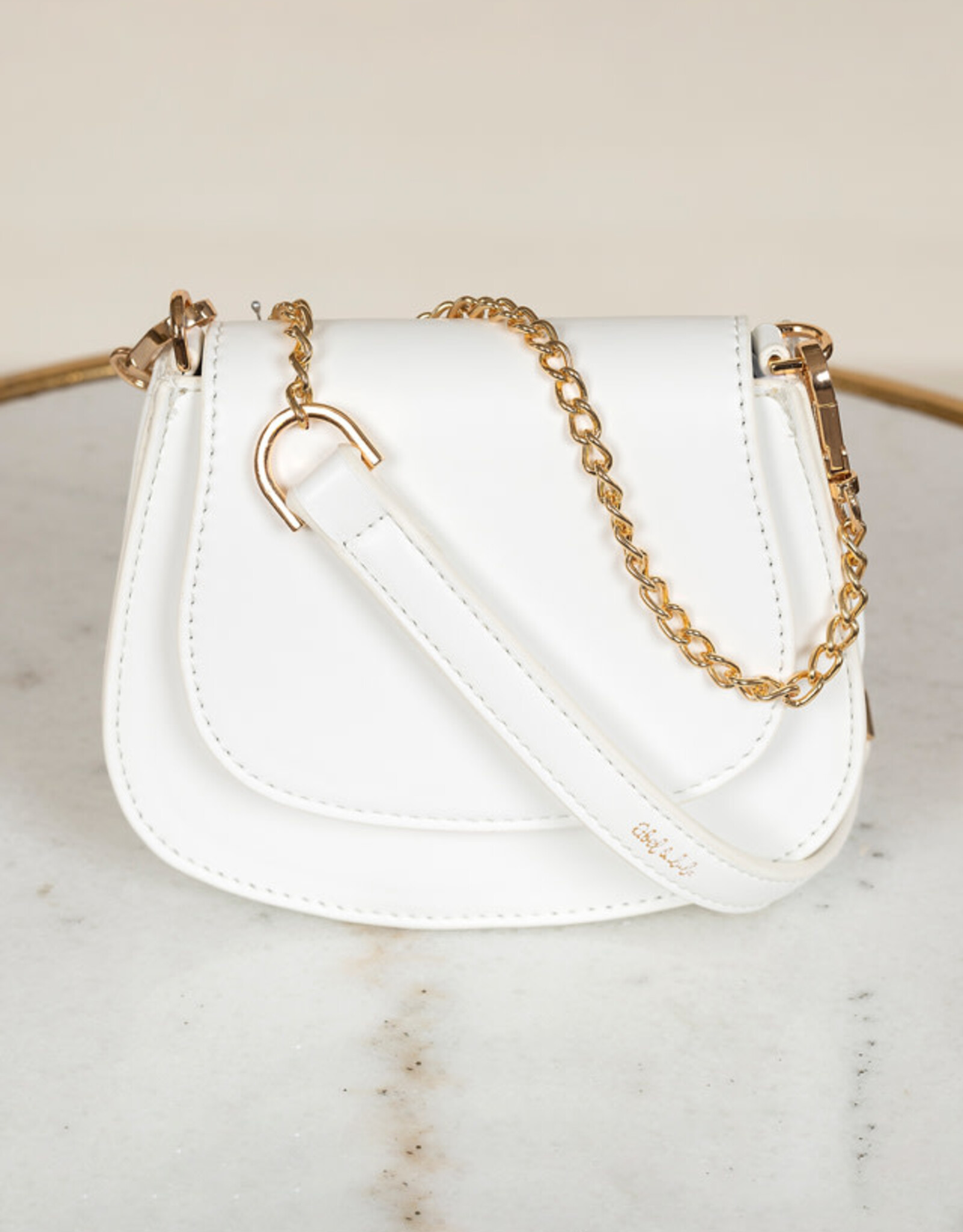 Abel & Lula White Shoulder Bag