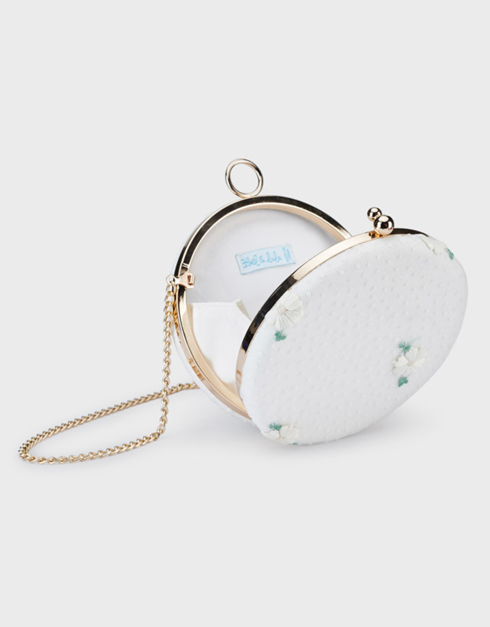 Abel & Lula Anise Embroidered Tulle Clutch