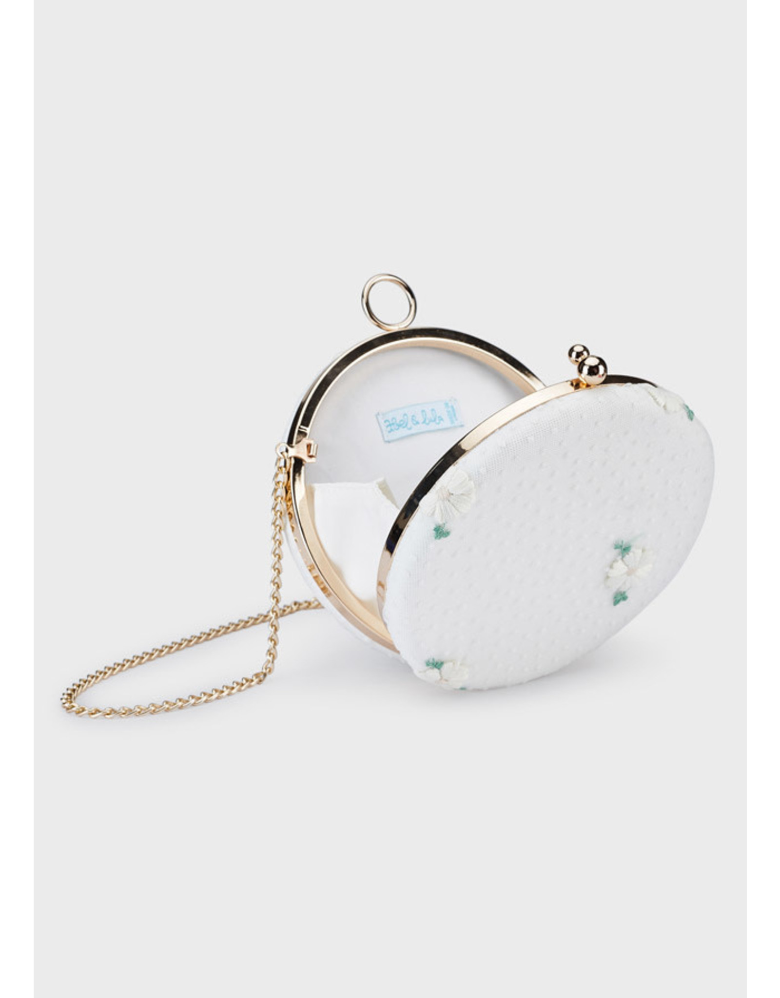 Abel & Lula Anise Embroidered Tulle Clutch