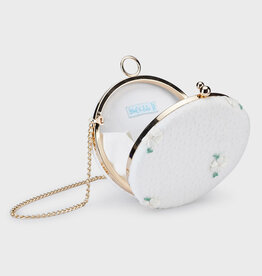 Abel & Lula Anise Embroidered Tulle Clutch