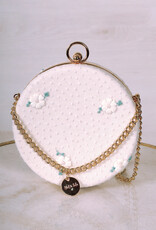 Abel & Lula Anise Embroidered Tulle Clutch