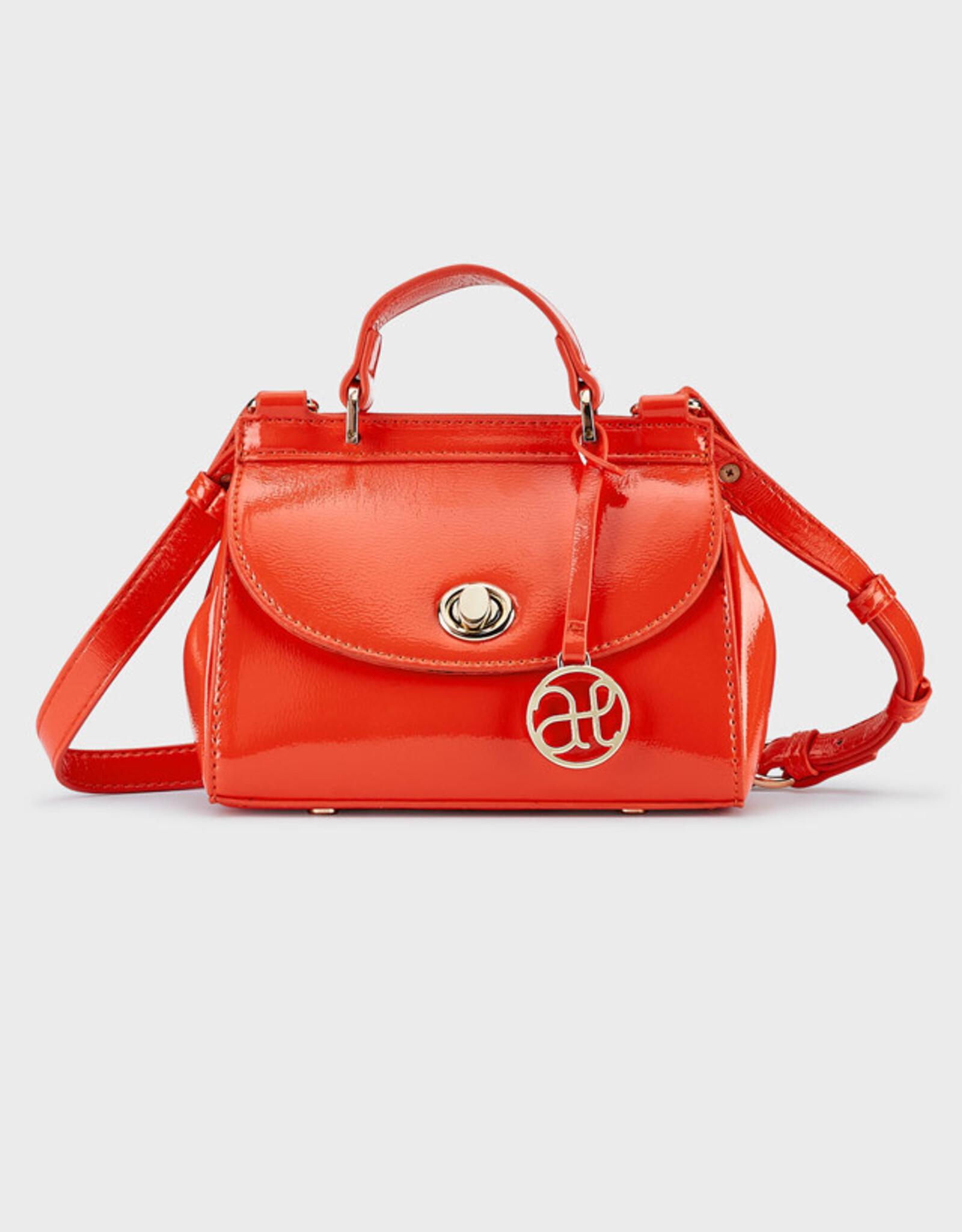 Abel & Lula Grapefruit Satchel Bag