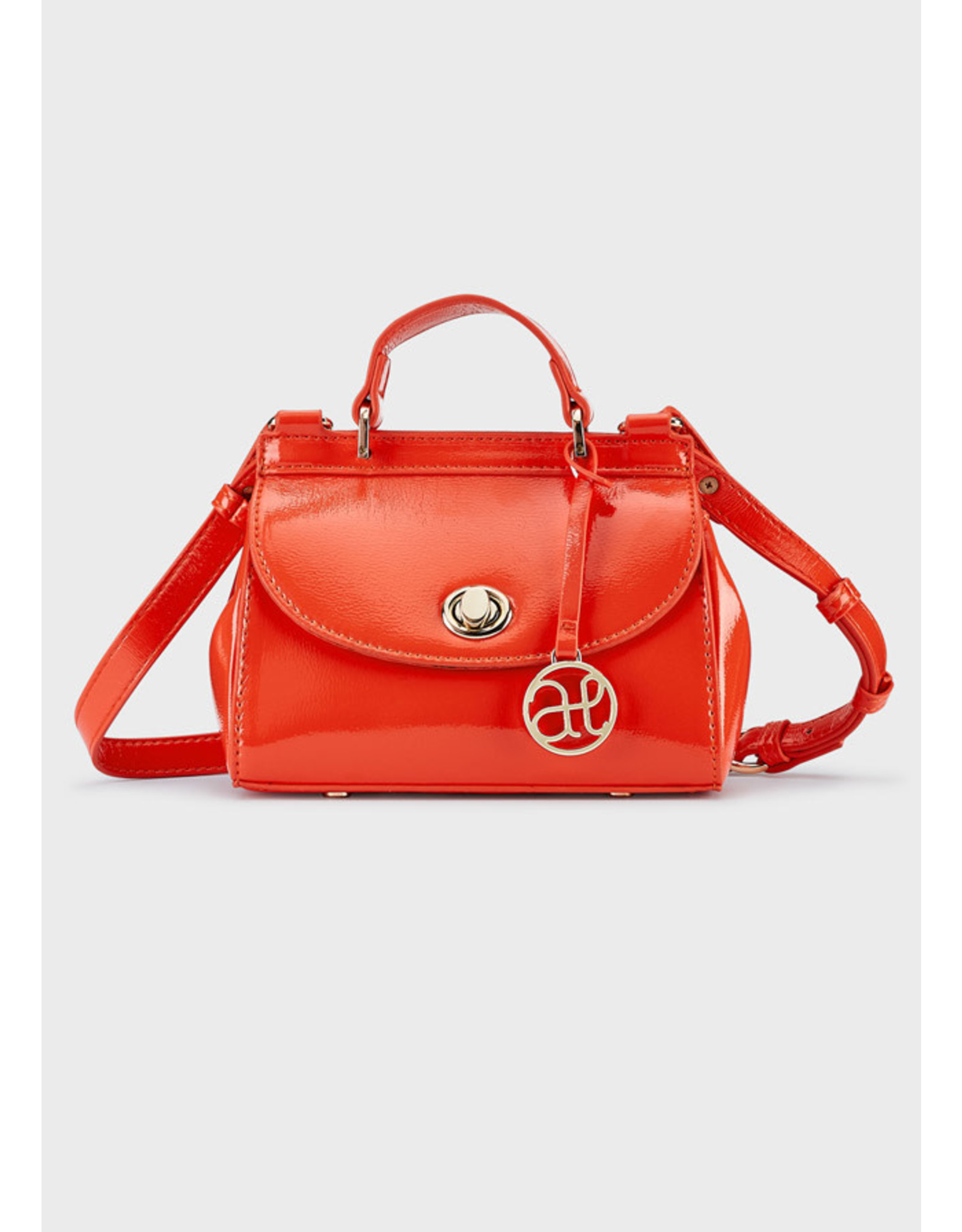 Abel & Lula Grapefruit Satchel Bag