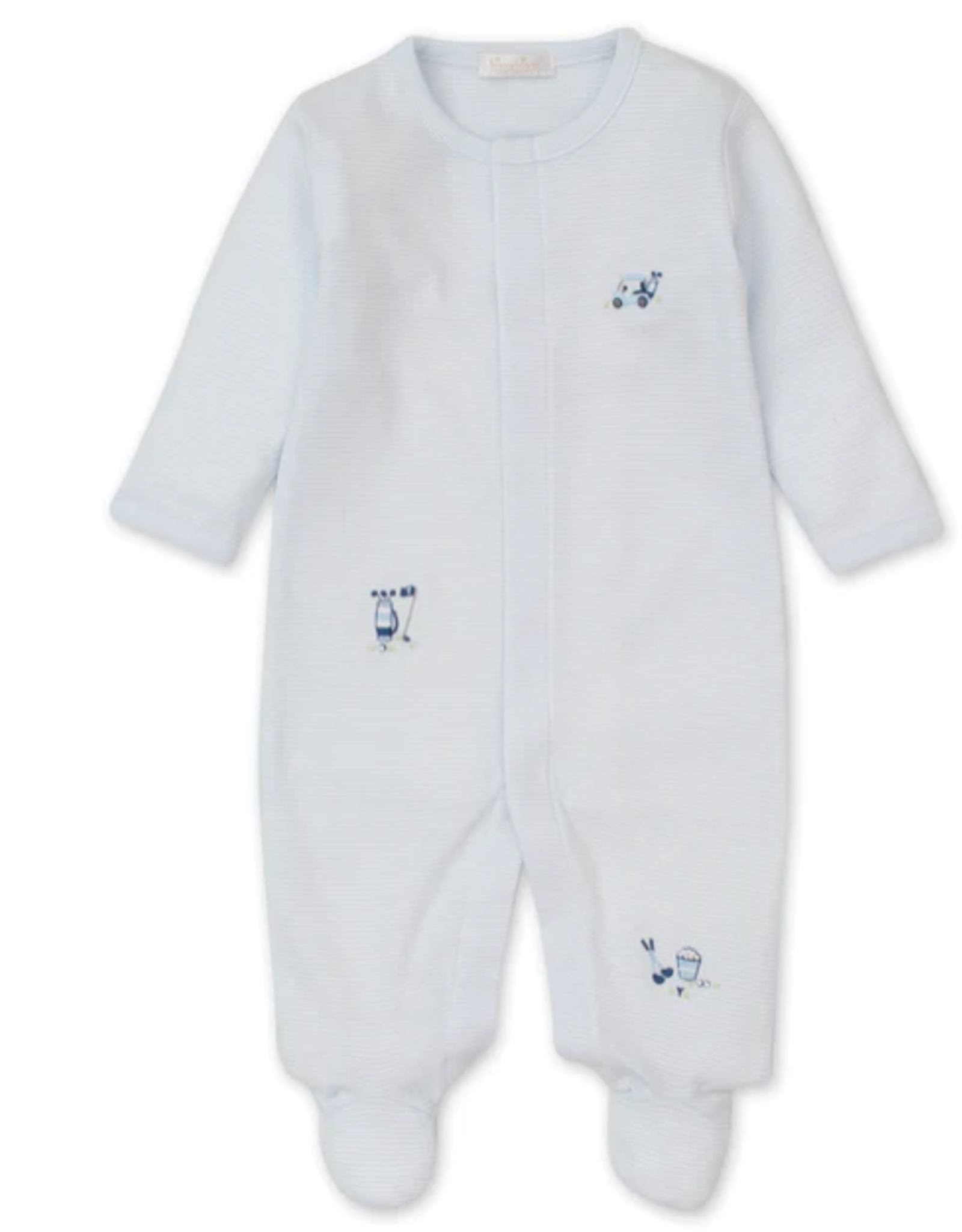 Kissy Kissy Premier Hole in One Blue Footie