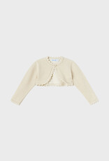 Mayoral Champagne Knit Cardigan