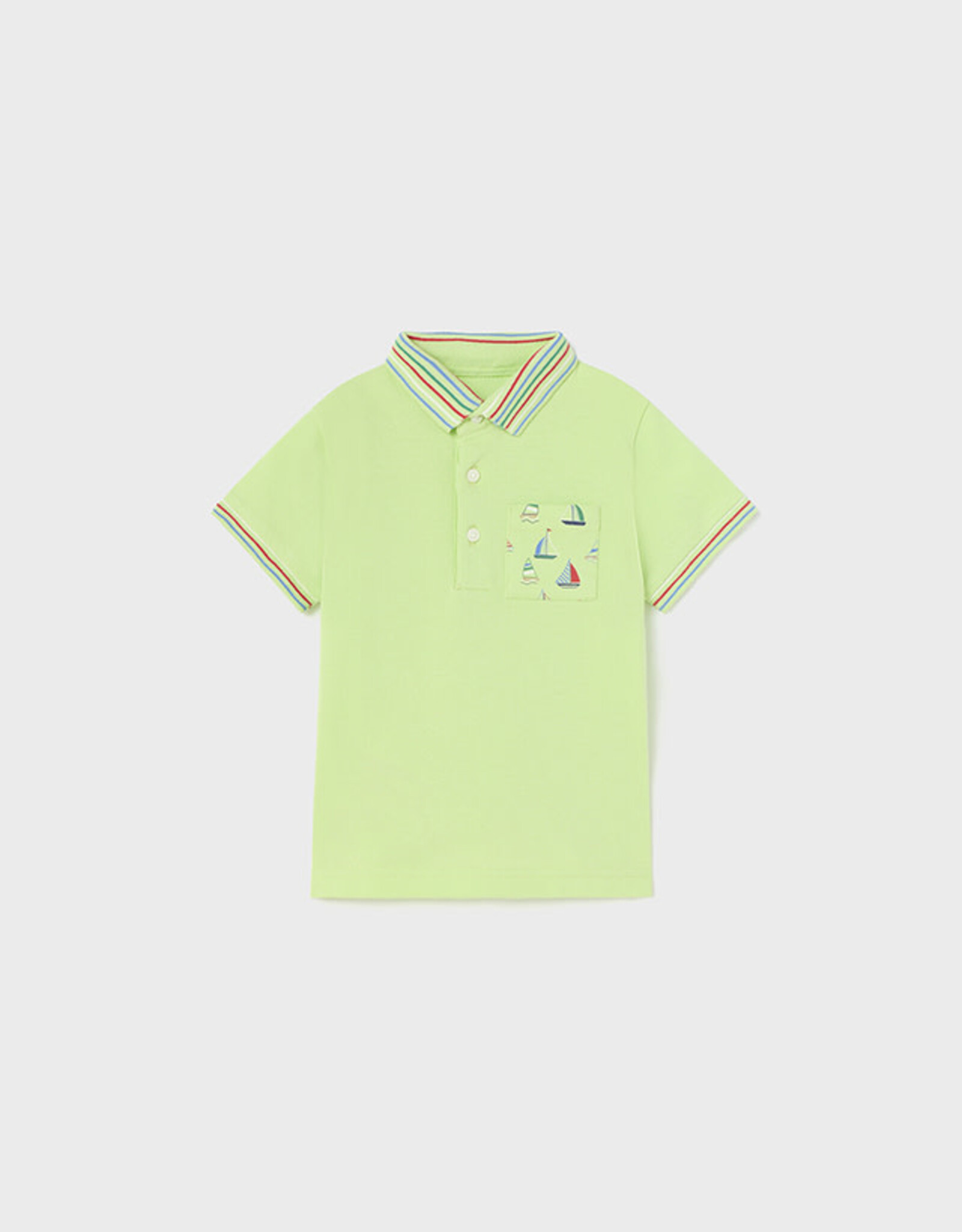 Mayoral Melon Sailboat Polo