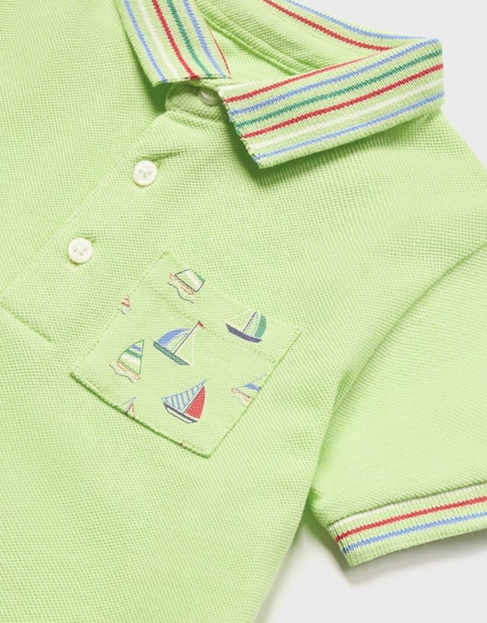 Mayoral Melon Sailboat Polo
