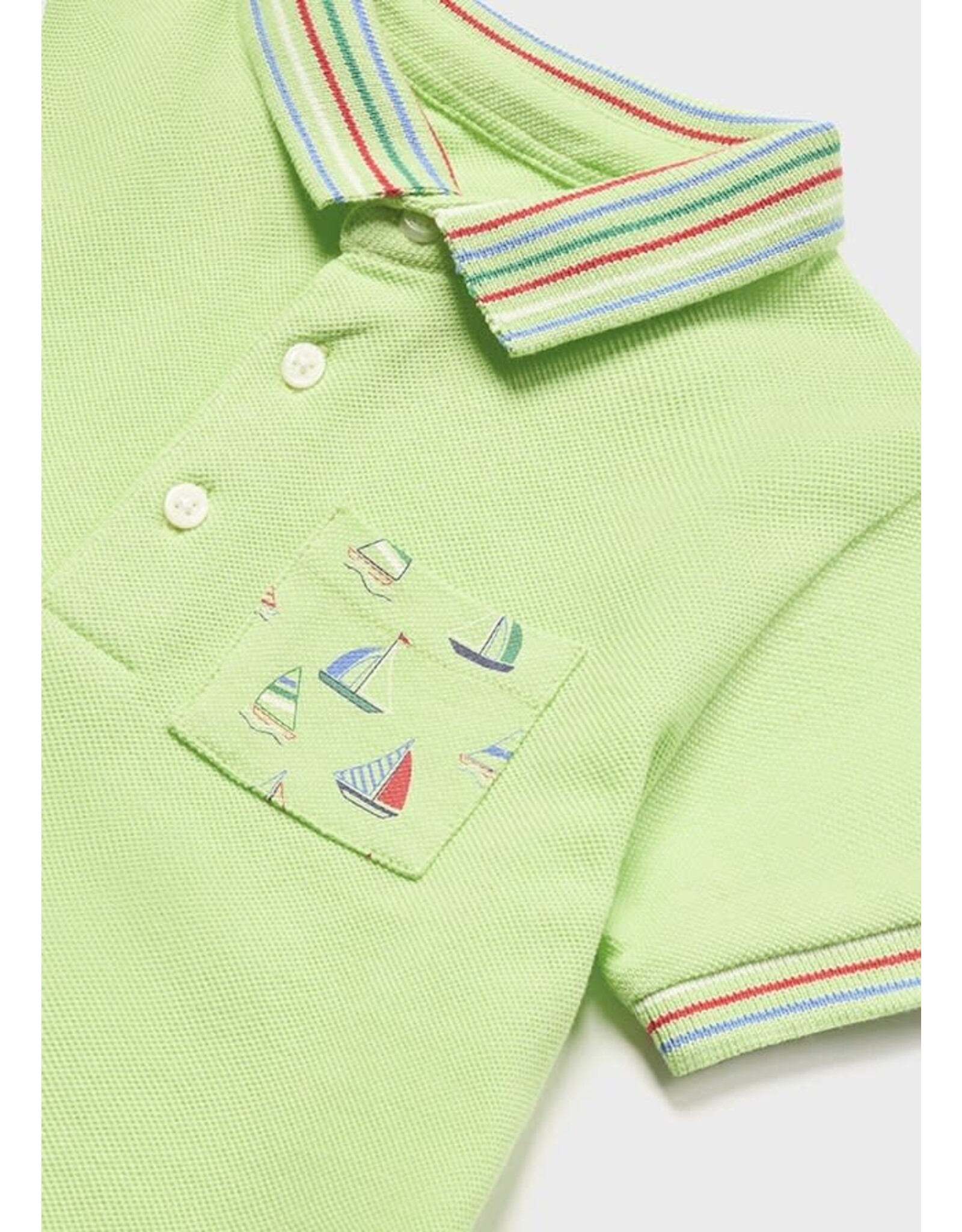 Mayoral Melon Sailboat Polo