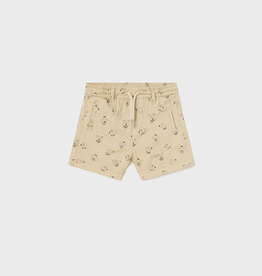 Mayoral Beige Puppy Jogging Shorts
