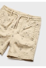 Mayoral Beige Puppy Jogging Shorts