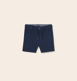 Mayoral Navy Seersucker Shorts