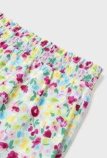 Mayoral Aqua Floral Printed Trousers