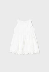 Mayoral White Toddler Summer Dress