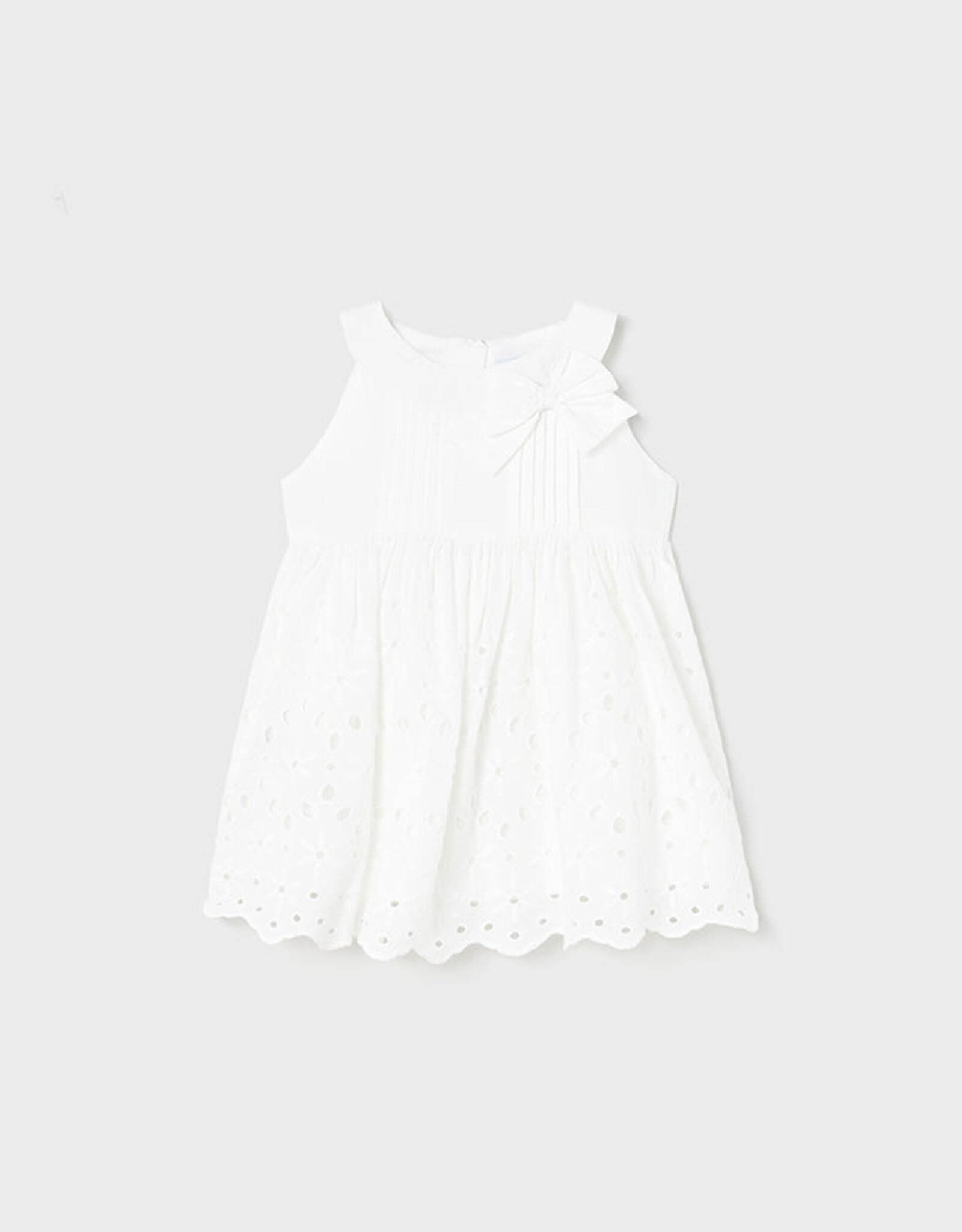 Mayoral White Toddler Summer Dress