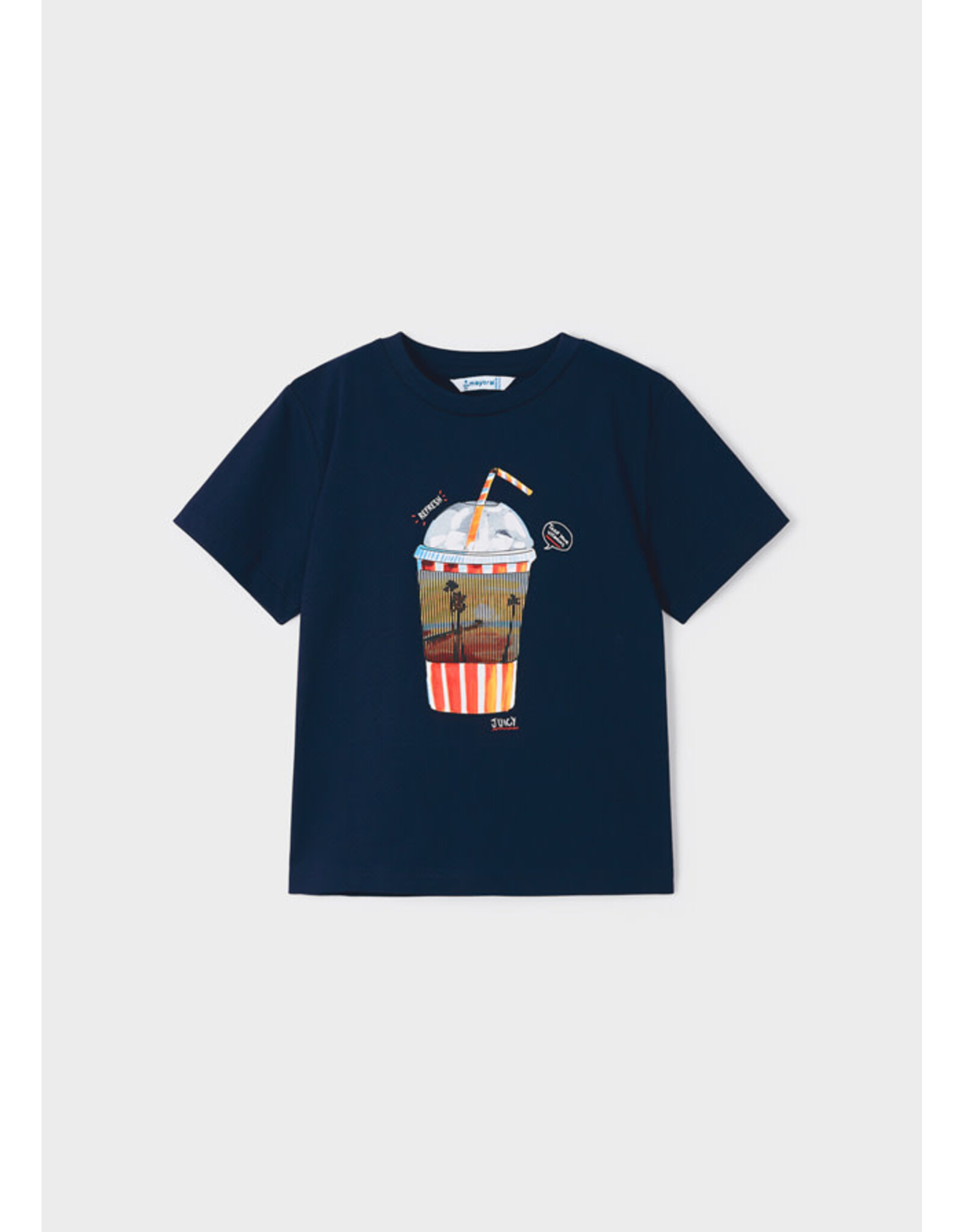 Mayoral Navy Milkshake T-Shirt