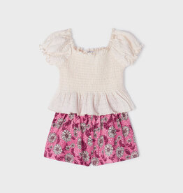 Mayoral Peony Short Set