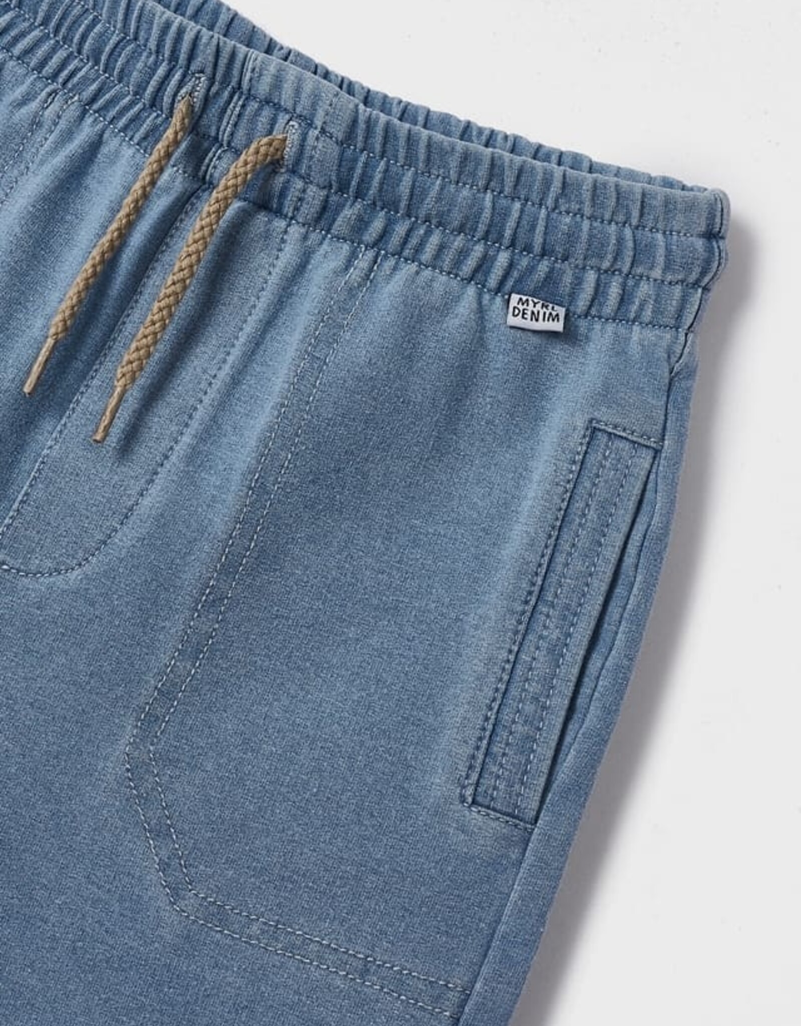 Mayoral Light Denim Bermuda Shorts