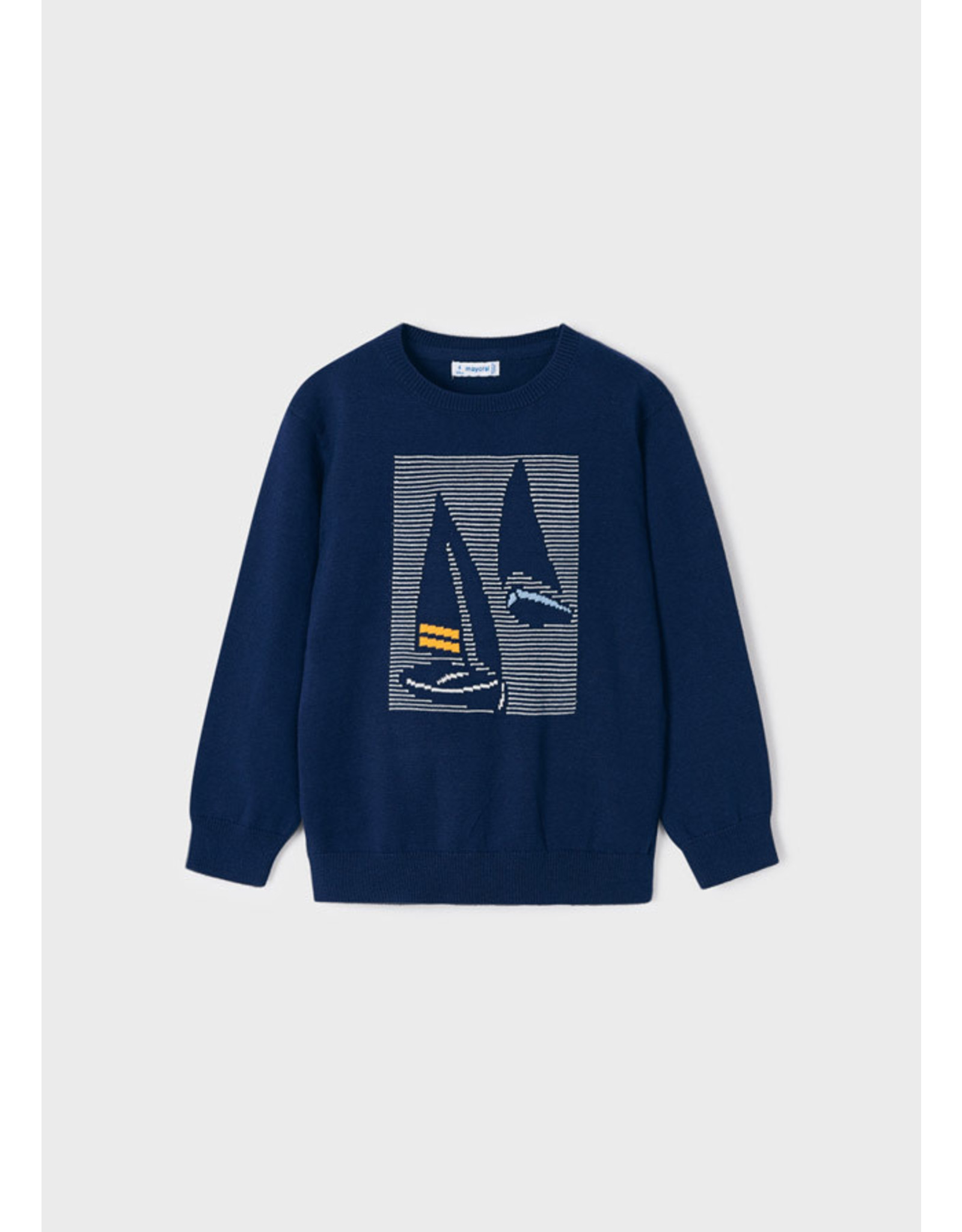 Mayoral Blue Sailboat Jumper