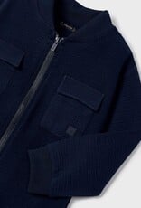 Mayoral Navy Zipped Pullover