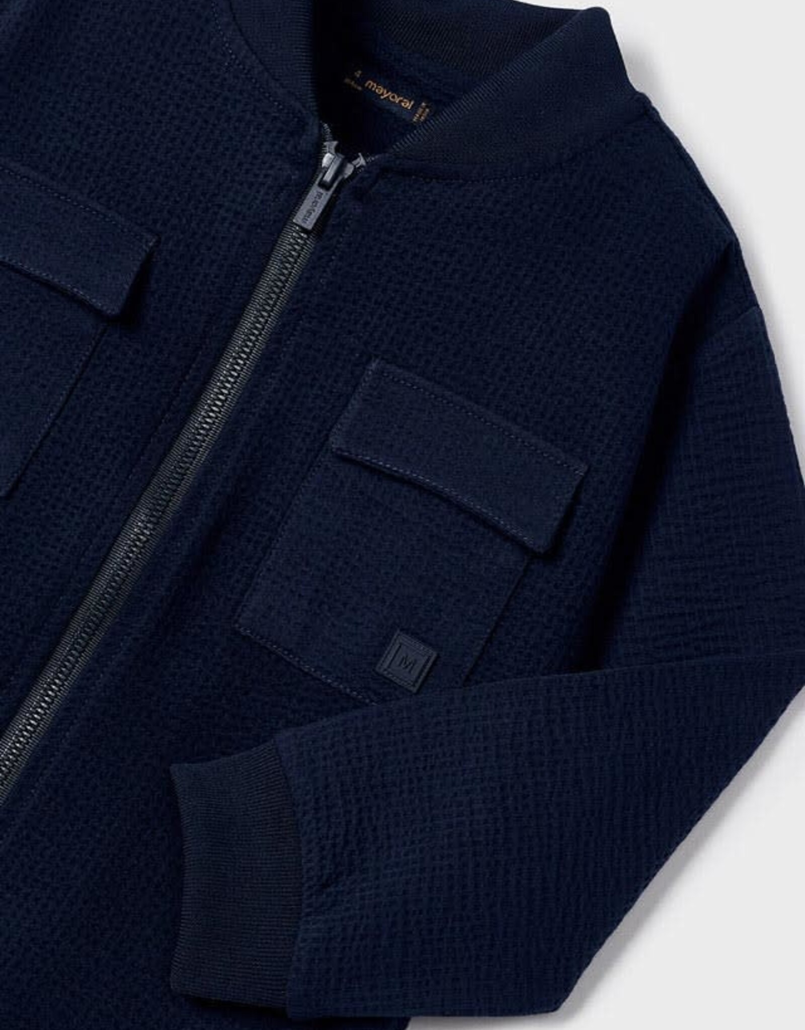 Mayoral Navy Zipped Pullover