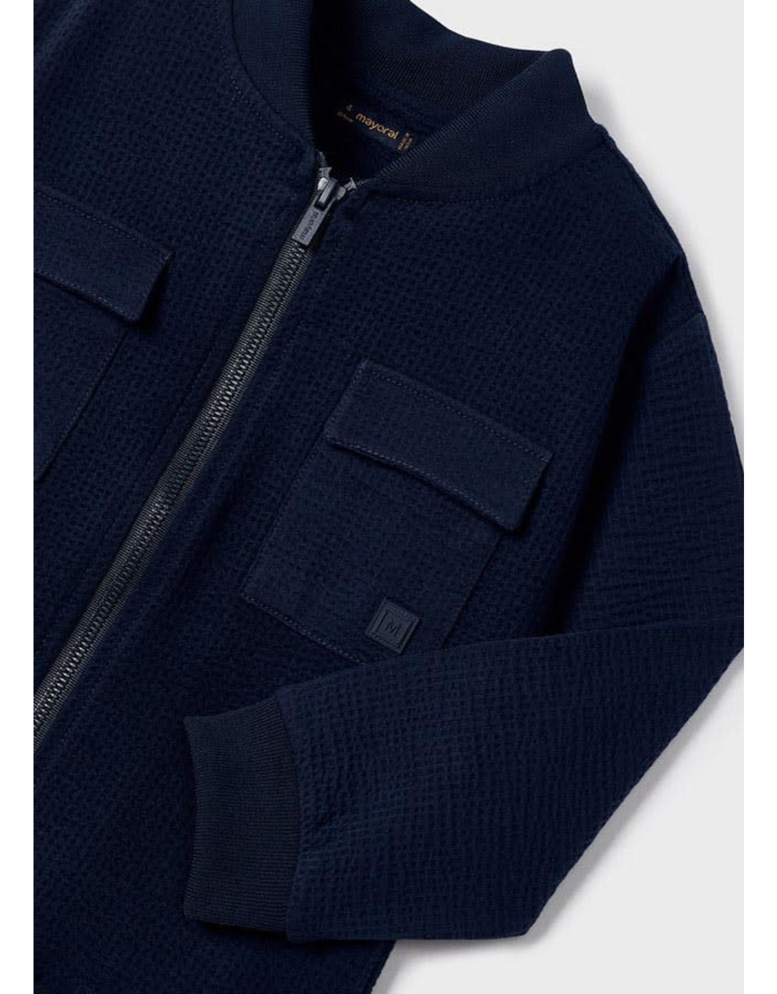 Mayoral Navy Zipped Pullover