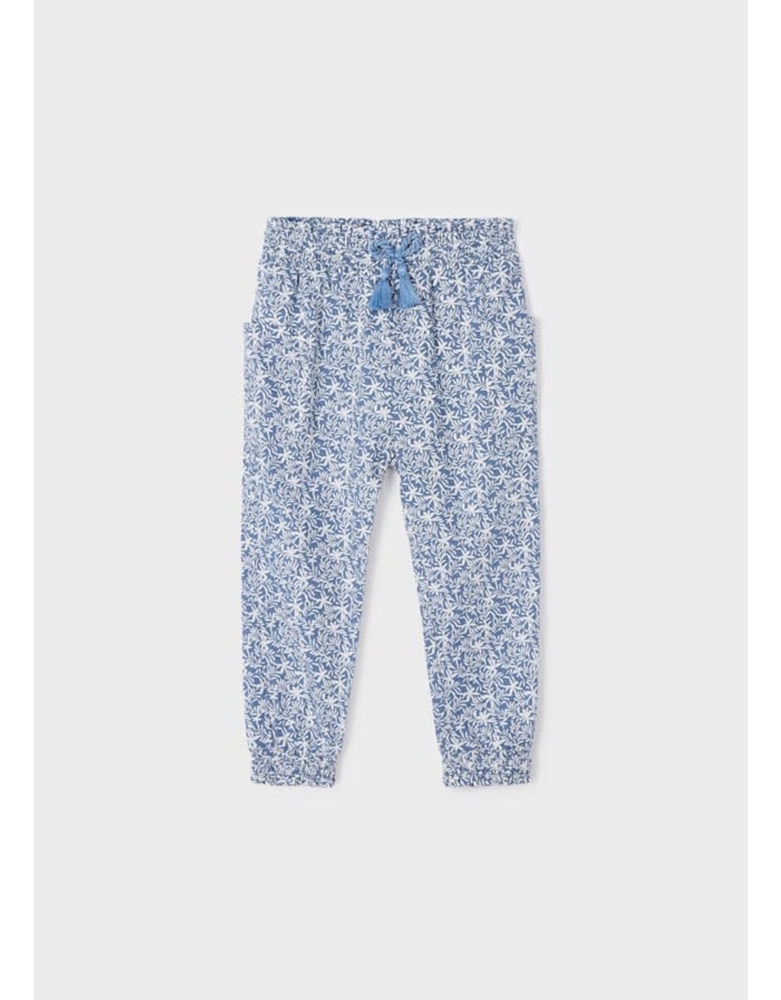 Mayoral Porcelain Printed Long Trousers