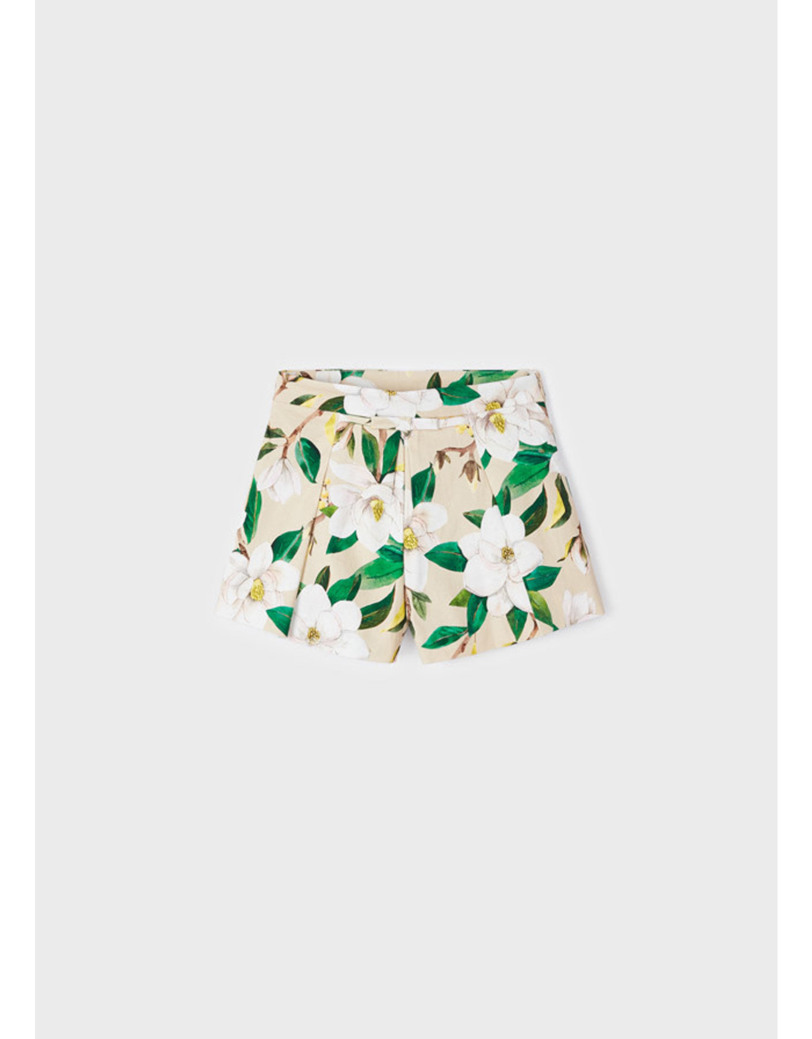 Mayoral Beige Printed Skort