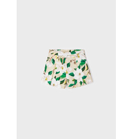 Mayoral Beige Printed Skort