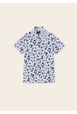 Mayoral White-Navy Tropical Shirt