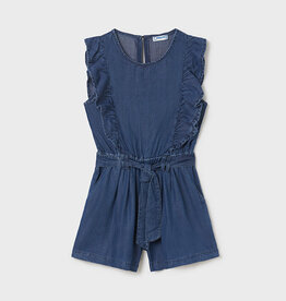 Mayoral Medium Denim Jumpsuit