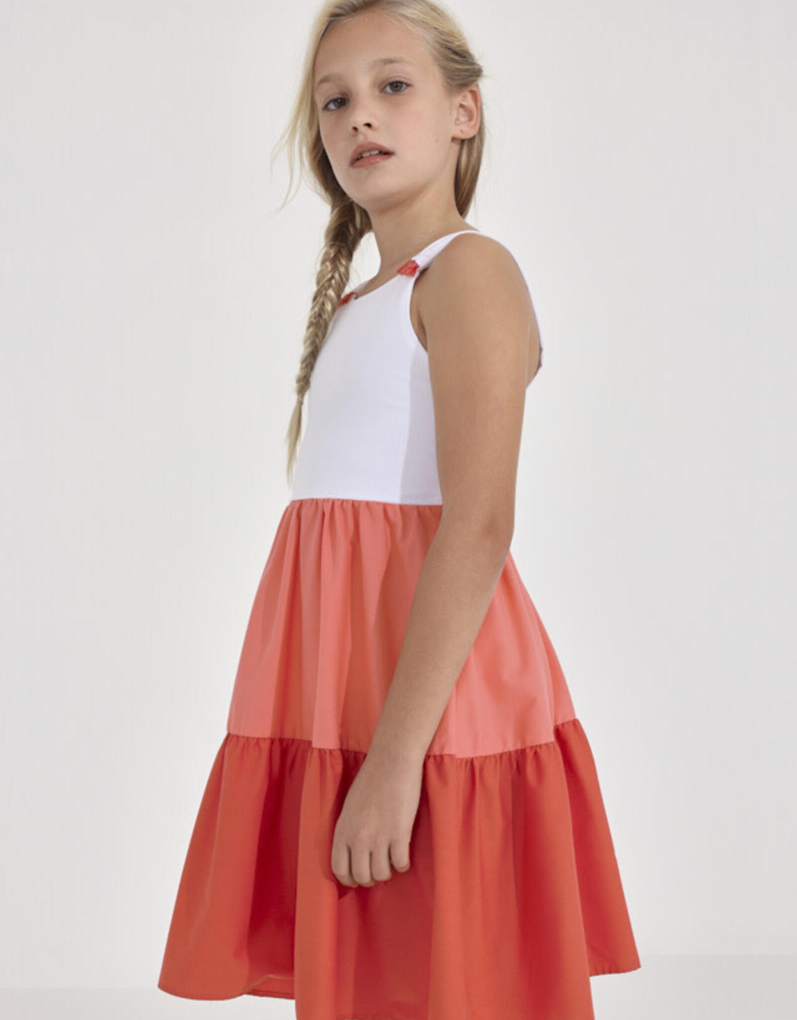 Mayoral Carmine Red Dress