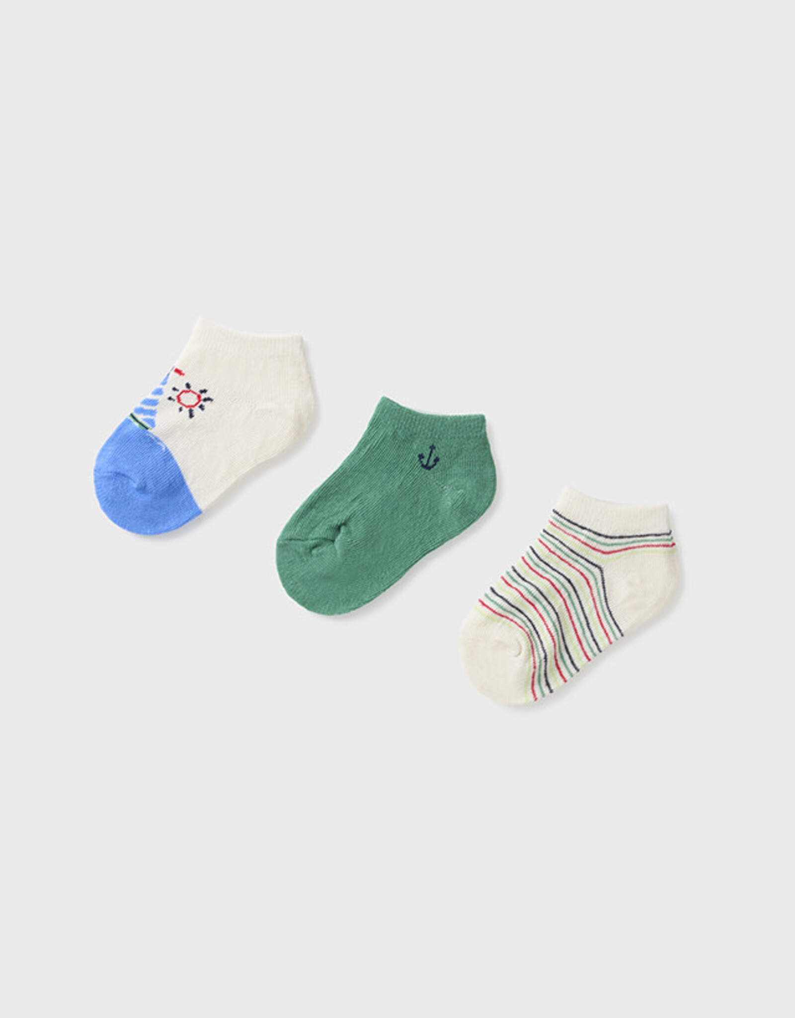 Mayoral Jade Baby Set of 3 Socks