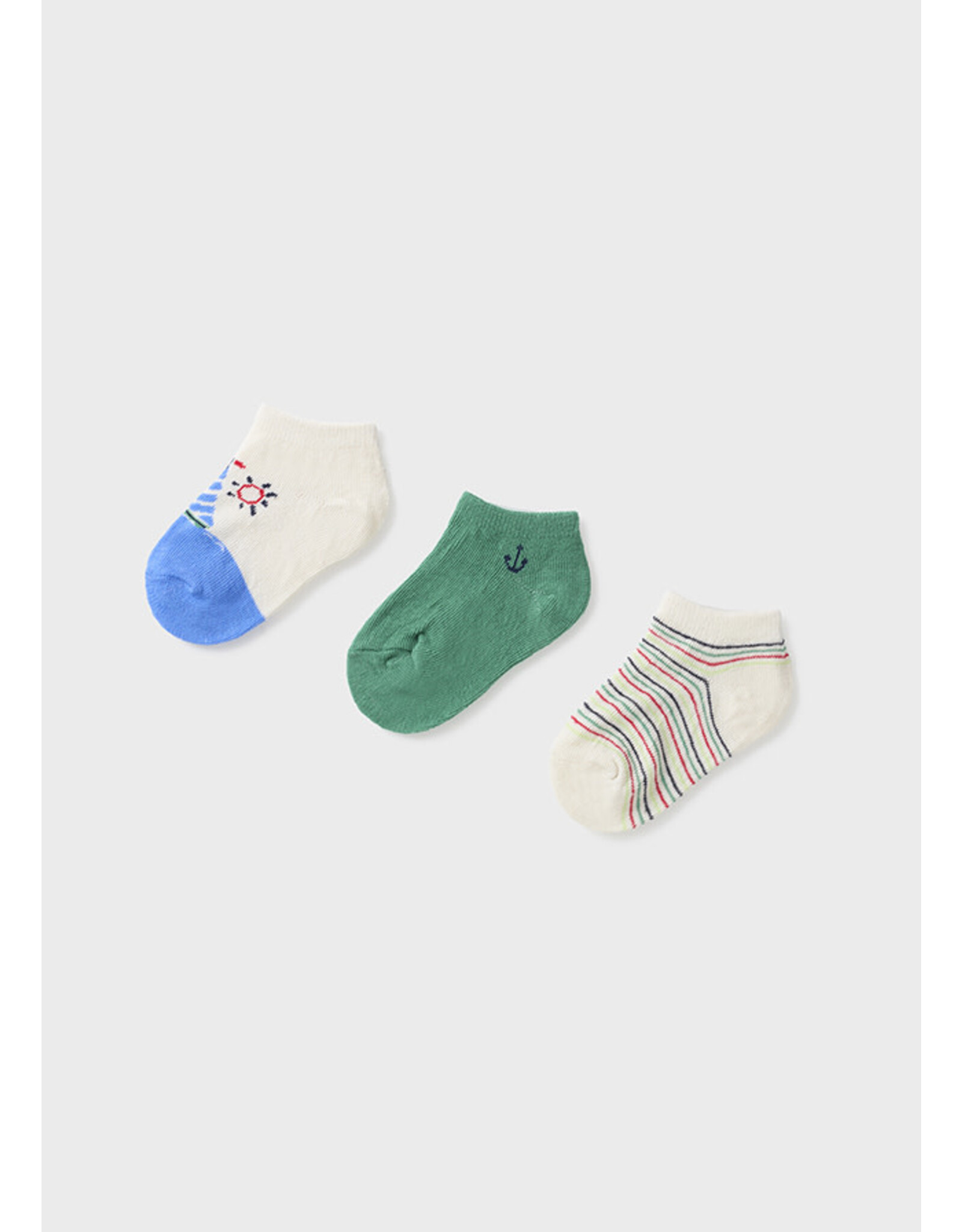 Mayoral Jade Baby Set of 3 Socks