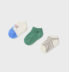Mayoral Jade Baby Set of 3 Socks
