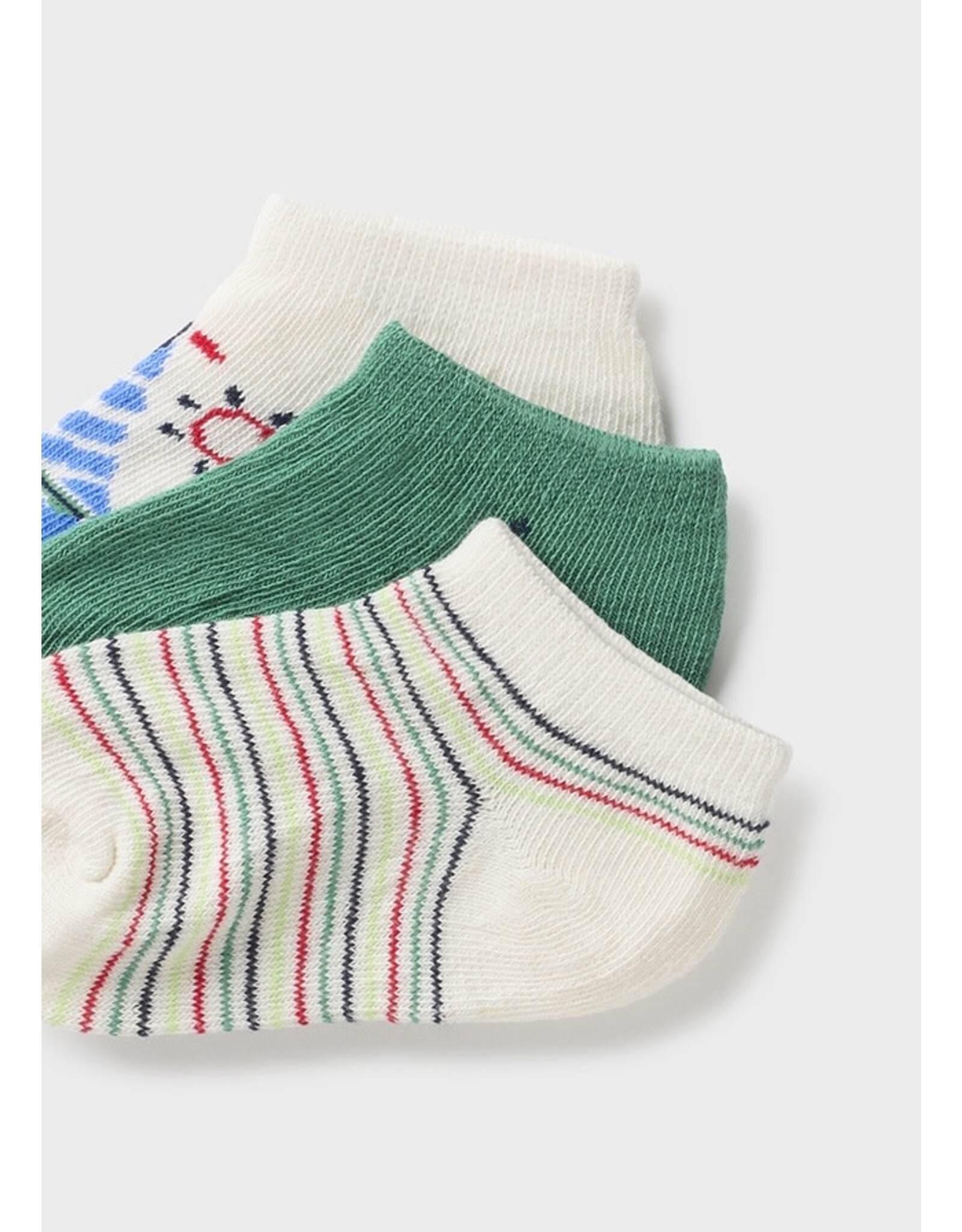 Mayoral Jade Baby Set of 3 Socks
