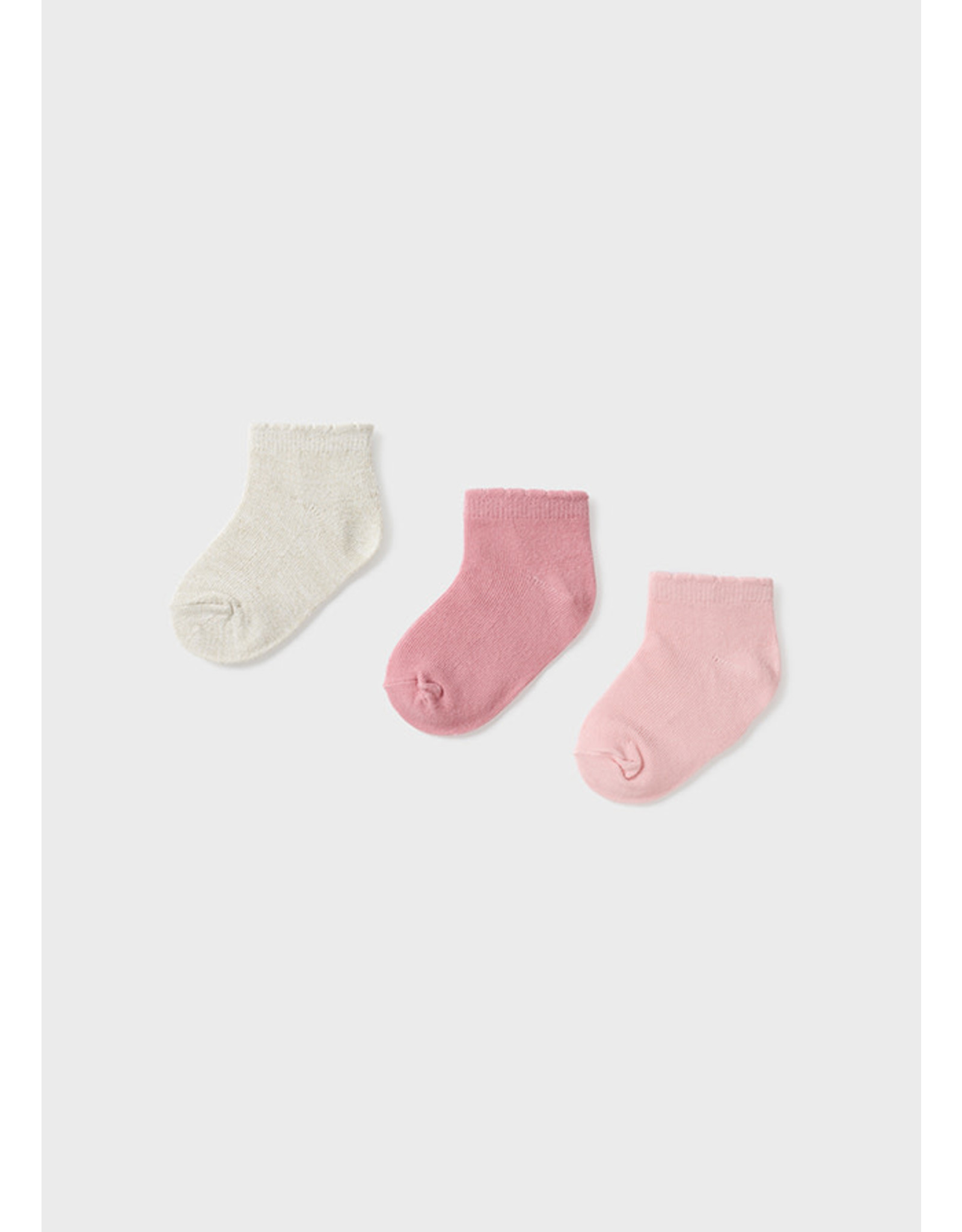 Mayoral Blush Cutie Baby Socks