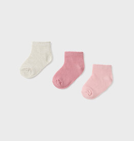 Mayoral Blush Cutie Baby Socks